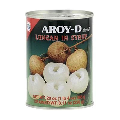 Лот: 6994685. Фото: 1. Лонган в сиропе AROY-D 0,565 кг... Консервы
