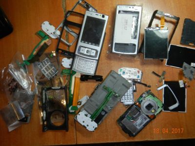 Лот: 9508784. Фото: 1. Nokia N95-1 в разбор. Кнопочные мобильные телефоны