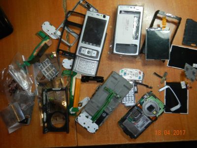 Лот: 9508784. Фото: 1. Nokia N95-1 в разбор. Кнопочные мобильные телефоны