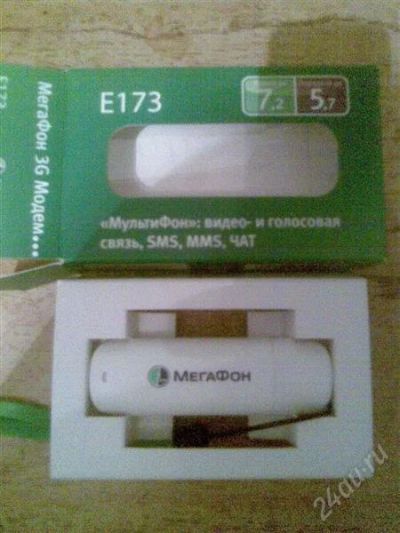 Лот: 1451053. Фото: 1. модем мегафон е173. Проводные модемы