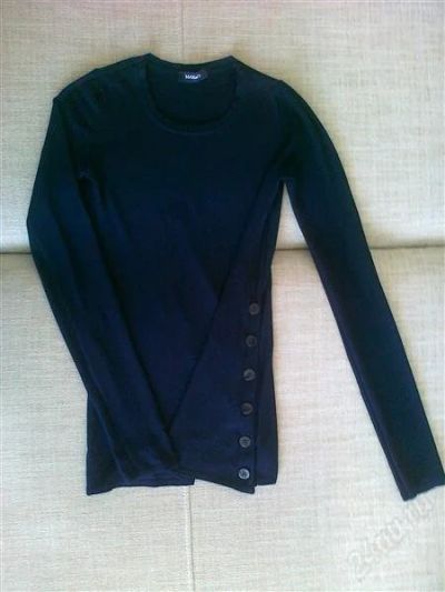 Лот: 868528. Фото: 1. джемпер MAXиСО р-р 40-42 темно-синего... Свитеры, толстовки, худи