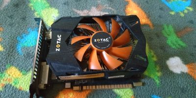 Лот: 16777855. Фото: 1. Видеокарта Zotac GTX 650ti 2gb. Видеокарты
