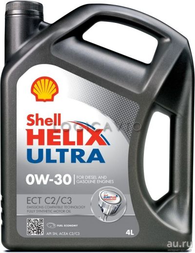 Лот: 11189199. Фото: 1. Shell Helix Ultra ECT C2\C3, 0W-30... Масла, жидкости