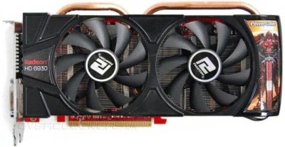 Лот: 3222021. Фото: 1. PowerColor Radeon 6930 OC 1Gb... Видеокарты