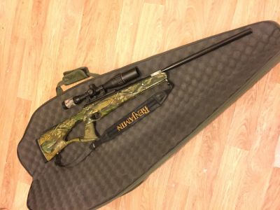 Лот: 12709222. Фото: 1. Crosman Benjamin Camo с рубля!. Пневматическое оружие
