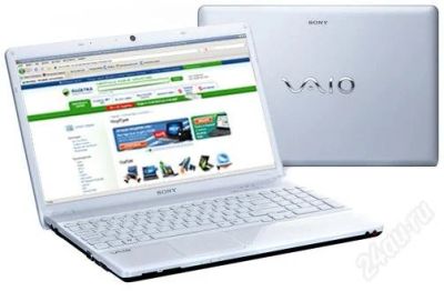 Лот: 2272695. Фото: 1. Белый игровой SONY VAIO VPCEB3S1R... Ноутбуки