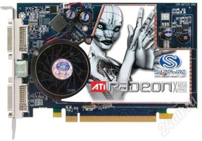 Лот: 620702. Фото: 1. Sapphire Radeon x1650 Pro 256... Видеокарты