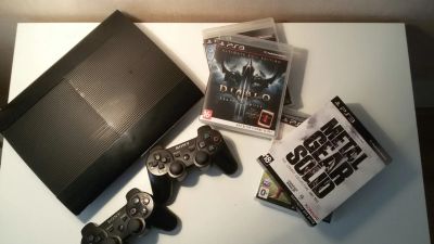 Лот: 8117223. Фото: 1. Playstation 3, 500GB, CECH-4008A... Игровые приставки, консоли