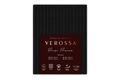 Лот: 23664643. Фото: 1. Простыня Verossa Stripe Premium... Одеяла, подушки