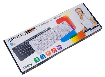 Лот: 3663920. Фото: 1. Клавиатура Dialog KK-03U Katana... Клавиатуры и мыши