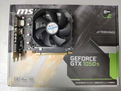 Лот: 16225106. Фото: 1. Видеокарта GeForce GTX 1050 Ti... Видеокарты
