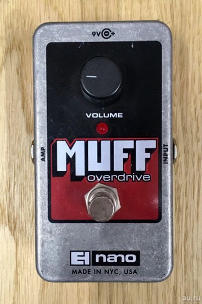 Лот: 15491448. Фото: 1. Electro Harmonix Nano Muff Overdrive... Гитарные эффекты и комбоусилители