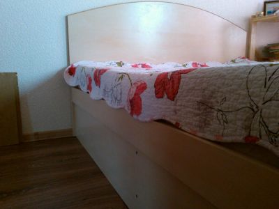 Лот: 4044096. Фото: 1. Кровать двуспальная ЛДСП. Кровати
