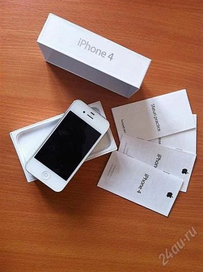 Лот: 2547120. Фото: 1. продам iphone 4 16gb white. Смартфоны