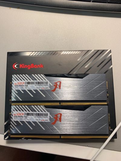 Лот: 24840506. Фото: 1. Ddr5 KingBank 2x16 Gb. 6000mhz... Оперативная память