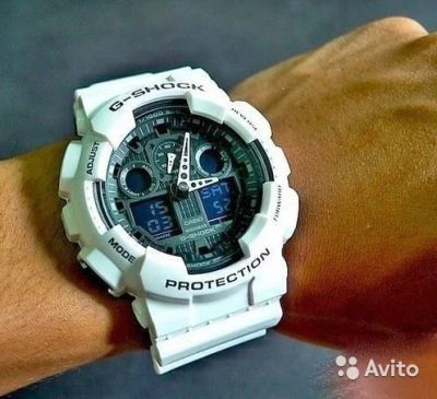 Лот: 6018768. Фото: 1. Часы G-shock белые. Другие наручные часы