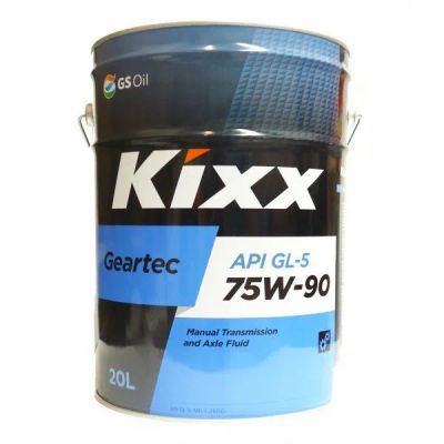 Лот: 20068477. Фото: 1. KIXX GEARTEC GL-5 75w90 20 л... Масла, жидкости