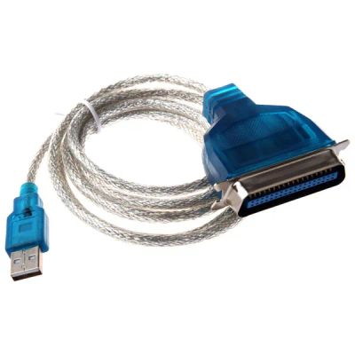 Лот: 16489694. Фото: 1. Кабель-адаптер принтера USB-параллельный... Шлейфы, кабели, переходники