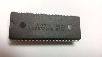 Лот: 11669117. Фото: 1. Процессор Sanyo LC863324A 5S68... Микросхемы