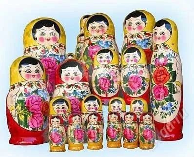 Лот: 832117. Фото: 1. Русская Матрешка. Фигурки, статуэтки