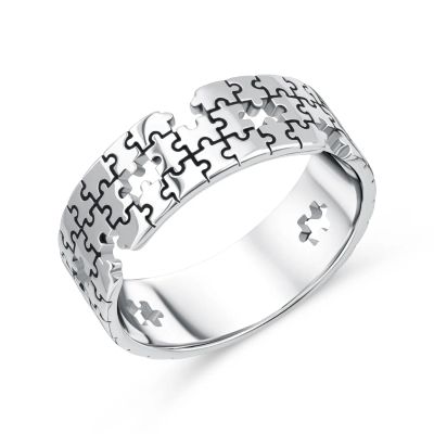 Лот: 23782409. Фото: 1. Серебряное кольцо. Кольца, перстни