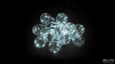 Лот: 12785978. Фото: 1. Гирлянда Лампочки LED 5000К 10... Другое освещение