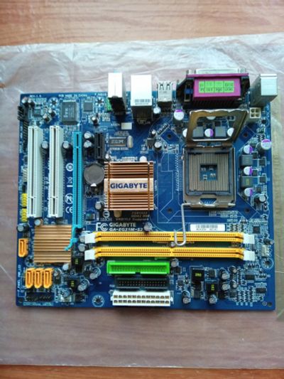 Лот: 16907263. Фото: 1. Gigabyte EG31m-s2. Материнские платы