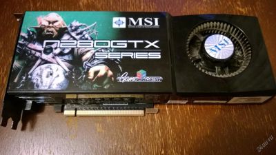 Лот: 12365908. Фото: 1. msi 280 gtx 1024Mb. Видеокарты