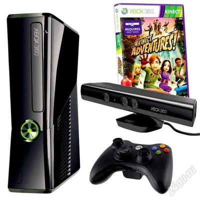 Лот: 5243958. Фото: 1. Игровая консоль Xbox 360 slim... Игровые приставки, консоли