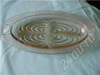 Лот: 451538. Фото: 1. рыбница стекло. Другое (посуда, кухонная утварь)