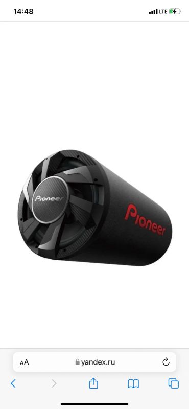 Лот: 18931837. Фото: 1. Активный сабвуфер Pioneer TS-WX300TA. Сабвуферы