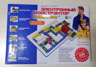 Лот: 18367713. Фото: 1. электронный конструктор Знаток... Конструкторы
