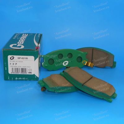 Лот: 10489838. Фото: 1. Колодки тормозные передние Gbrake... Тормозная система