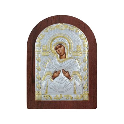 Лот: 23834689. Фото: 1. Икона Семистрельная Божья Мать. Другое (ювелирные изделия, бижутерия, часы)