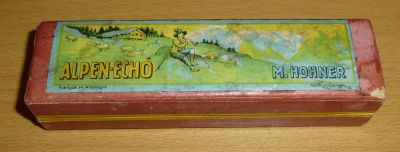 Лот: 6403686. Фото: 1. Губная гармошка M.Hohner Alpen-Echo... Духовые