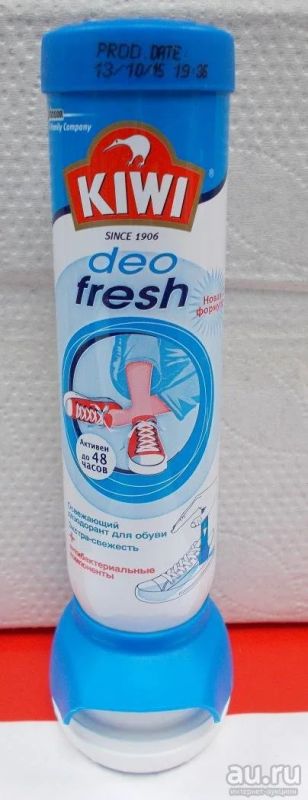 Лот: 8543942. Фото: 1. SC Johson KIWI Deo Fresh освежающий... Бытовая химия