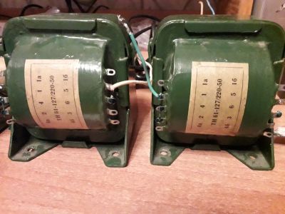 Лот: 24374584. Фото: 1. Трансформатор накальный ТН61. Трансформаторы, катушки