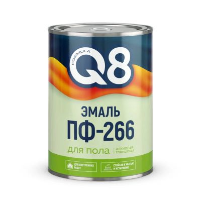 Лот: 25394904. Фото: 1. Эмаль Formula Q8, ПФ-266, алкидная... Краски, лаки, растворитель