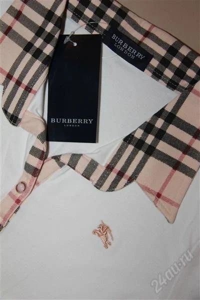 Лот: 1958826. Фото: 1. Новое женское поло Burberry... Футболки, топы и майки