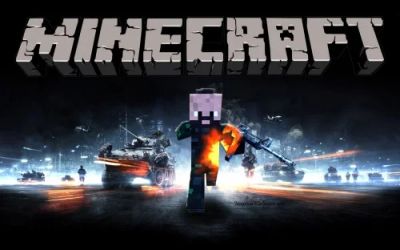 Лот: 4451810. Фото: 1. Коврик для мыши "Minecraft" Лого... Коврики