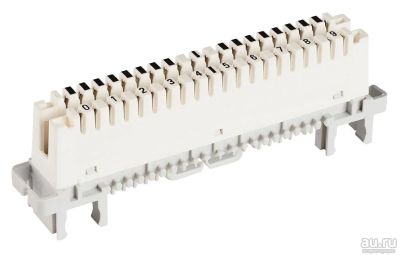 Лот: 16457831. Фото: 1. Плинт LSA-Profil 2/10 с размыкаемыми... Стойки, направляющие
