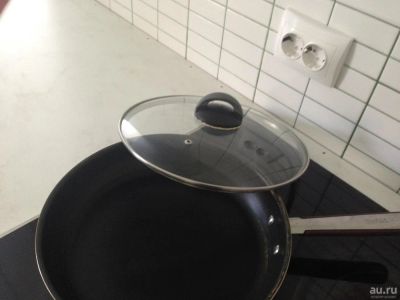 Лот: 8024693. Фото: 1. Сковорода Tefal с крышкой. Сковороды и сотейники