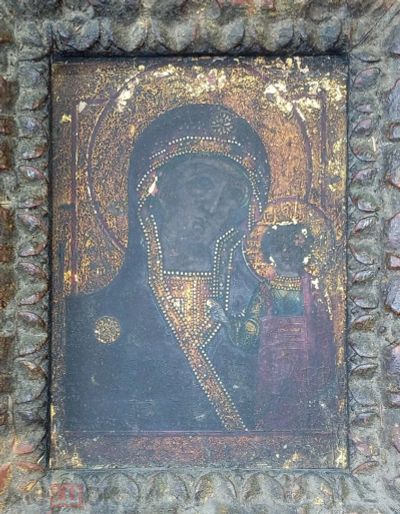 Лот: 25270403. Фото: 1. Икона Казанской божьей матери... Иконы