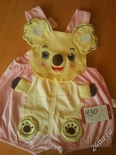 Лот: 2651043. Фото: 1. Песочник с коалой.Новый, с этикетками... Ползунки, распашонки, слипы