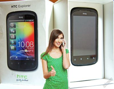 Лот: 5974949. Фото: 1. HTC Explorer (Android 4.0.x (Ice... Смартфоны