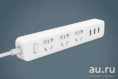 Лот: 13610392. Фото: 1. Удлинитель Xiaomi Mi Power Strip... Удлинители, тройники, сетевые фильтры