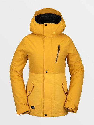 Лот: 16950463. Фото: 1. Сноубордическая КУРТКА Ж VOLCOM... Зимняя спортивная одежда