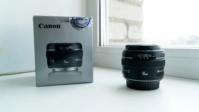 Лот: 14371267. Фото: 1. Объектив Canon EF 50mm f/1.4 USM. Объективы