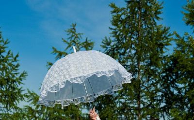 Лот: 3015450. Фото: 1. свадебный зонт в любую погоду... Другое (свадебная мода)