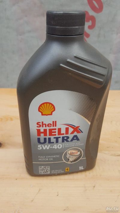 Лот: 13333991. Фото: 1. Shell Helix Ultra 5w40 1 L. Масла, жидкости